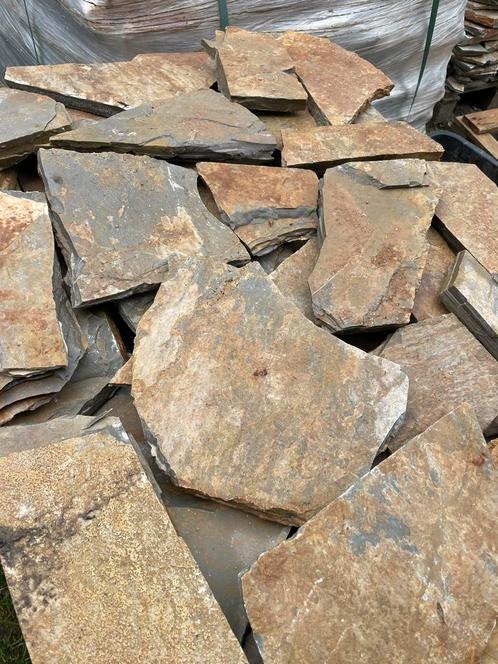 Flagstone, Tuin en Terras, Grind, Keien en Split, Zo goed als nieuw, Overige typen, Ophalen of Verzenden