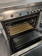 Smeg Fornuis met Oven - Vrijstaand, Gebruikt, Hete lucht, Ophalen of Verzenden, Oven met grill