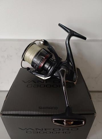 Shimano Vanford C3000HG + Shimano PE braid beschikbaar voor biedingen