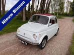 Fiat 500L 1971 APK VRIJ Gesynchroniseerde versnellingsbak, Auto's, Oldtimers, Achterwielaandrijving, 594 cc, 4 stoelen, Wit