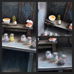Uniek poppenhuis miniaturen etenswaren spiegels, Ophalen, Nieuw, Poppenhuis