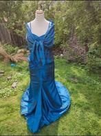 Prachtige jurk, Kleding | Dames, Gelegenheidskleding, Gedragen, Blauw, Maat 42/44 (L), Ophalen of Verzenden