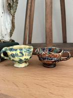 Set van 2 antieke testjes Oostermeer en Lemelerberg, Antiek en Kunst, Antiek | Keramiek en Aardewerk, Ophalen of Verzenden