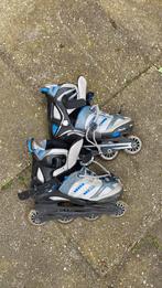 Rollerblade skeelers skates blauw grijs maat 32, Overige merken, Inline skates 4 wielen, Gebruikt, Ophalen