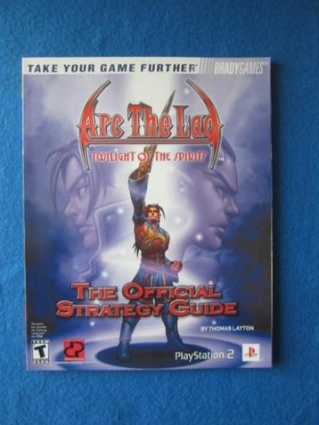 Arc the Lad strategy guide hintboek (PS2) beschikbaar voor biedingen