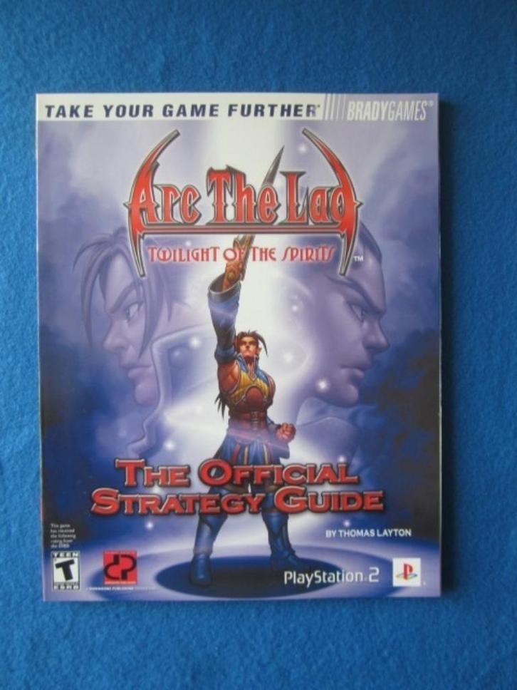 Arc the Lad strategy guide hintboek (PS2), Spelcomputers en Games, Games | Sony PlayStation 2, Role Playing Game (Rpg), 1 speler