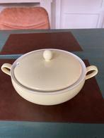 Dekschaal regout pastel geel, Antiek en Kunst, Ophalen of Verzenden