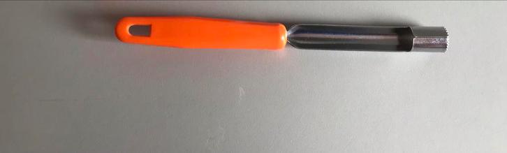Vintage  oranje🧡 appelboor 🍏🍎, Huis en Inrichting, Keuken | Bestek, Nieuw, Ophalen of Verzenden