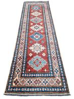 Handgeknoopt Perzisch wol Kazak tapijt loper 64x197cm