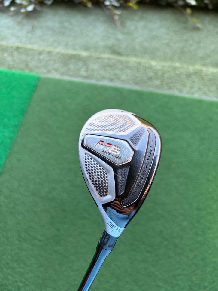 Taylormade M6 3 Hybrid - Atoms 6R Shaft, Sport en Fitness, Golf, Gebruikt, Club, Overige merken, Ophalen of Verzenden