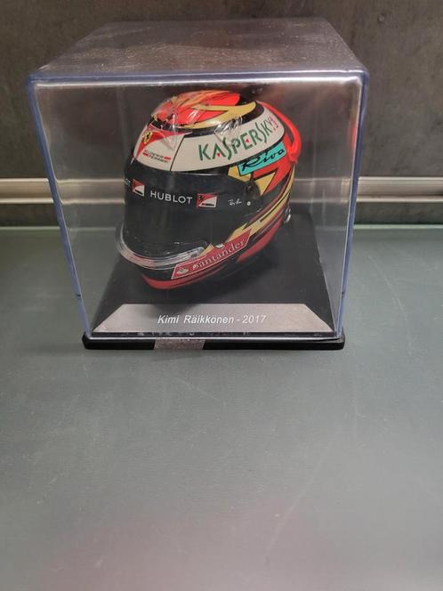 Kimi Räikkönen Helm 2017 - Schaalmodel, Verzamelen, Automerken, Motoren en Formule 1, Zo goed als nieuw, Formule 1, Ophalen of Verzenden