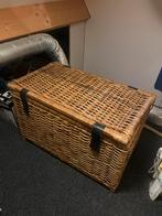 Rieten Opbergkist met Deksel 44x80x51 (lxbxh), Overige materialen, Gebruikt, 50 tot 100 cm, 50 tot 75 cm