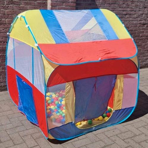 ZGAN Kiduku Speeltent Ballenbak + balletjes, Kinderen en Baby's, Speelgoed | Speeltenten, Zo goed als nieuw, Ophalen of Verzenden