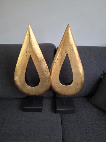 Gouden Decoratie Set - Stijlvolle Woonaccessoires beschikbaar voor biedingen