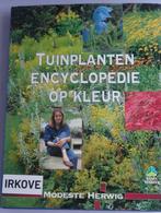 TUINPLANTEN ENCYCLOPEDIE OP KLEUR * Modeste Herwig *, Boeken, Wonen en Tuinieren, Modeste Herwig, Zo goed als nieuw, Tuinontwerpen