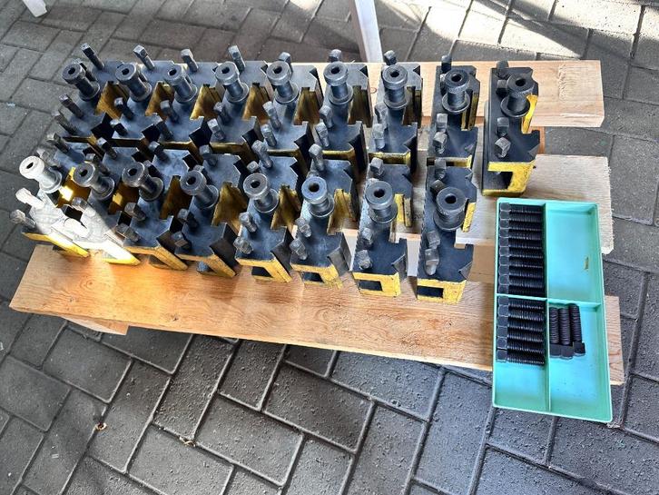 Rapid / GFB / Express type D beitelhouders(ets), Doe-het-zelf en Verbouw, Draaibanken, Gebruikt, Onderdeel, Ophalen of Verzenden