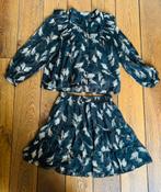 blouse met rokje, set maat 40, Maat 38/40 (M), Zwart, Ophalen of Verzenden, Zo goed als nieuw