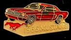 Ford Mustang 1966 pin, Verzamelen, Speldjes, Pins en Buttons, Verzenden, Nieuw, Transport, Speldje of Pin
