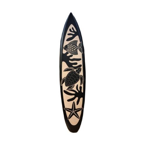 Sea Life - 150 cm - houten decoratie - wandbord - surfplank, Huis en Inrichting, Woonaccessoires | Wanddecoraties, Nieuw, Ophalen of Verzenden