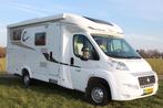 Hymer Carado T337 enkele bedden lengtebedden Garage Airco, Caravans en Kamperen, Airbags, Fiat, Bedrijf, 6 tot 7 meter