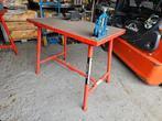 Werkbank inklapbaar met Bankschroef en klem, Doe-het-zelf en Verbouw, Werkbanken, Ophalen, Gebruikt, 70 tot 120 cm, Bankschroef