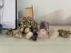 Diverse schelpen, 2 reuze, edelstenen cristal & quarz, Ophalen of Verzenden, Zo goed als nieuw