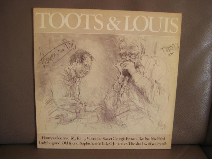 Toots Thielemans & Louis Van Dijk – Toots & Louis, Cd's en Dvd's, Vinyl | Jazz en Blues, Zo goed als nieuw, Jazz, 1980 tot heden