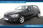BMW 1-serie 118i Business Sportline *Navigatie*Cruise Contro, Auto's, BMW, 1-Serie, Gebruikt, Zwart, 4 cilinders