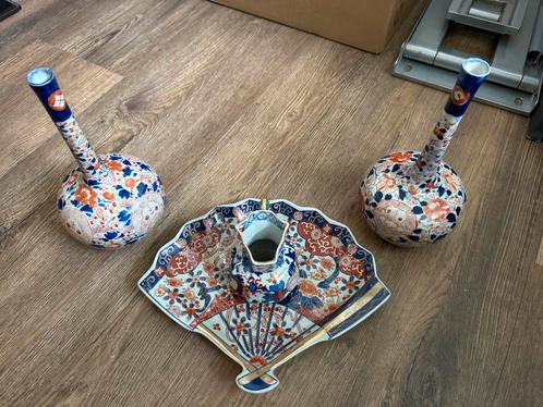 Imari Keramiek Set: Schaal, Kan en Vazen, Antiek en Kunst, Antiek | Keramiek en Aardewerk, Ophalen