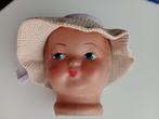 Antiek poppenhoofdje Renou, Verzamelen, Poppen, Ophalen of Verzenden, Gebruikt, Overige typen