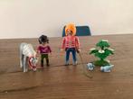 Playmobil - ponyrijden met moeder, Ophalen of Verzenden, Zo goed als nieuw, Complete set