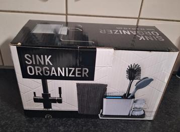 Splinter nieuwe wasbak organizer, voor afwasborstel ect.
Ide beschikbaar voor biedingen