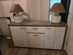 Nieuw dressoir met lampen, 100 tot 150 cm, Nieuw, Ophalen of Verzenden, Modern