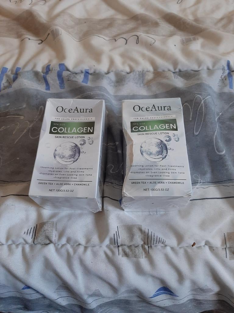 OceAura Collageen Huidlotion, Ophalen of Verzenden, Nieuw, Gehele gezicht, Verzorging