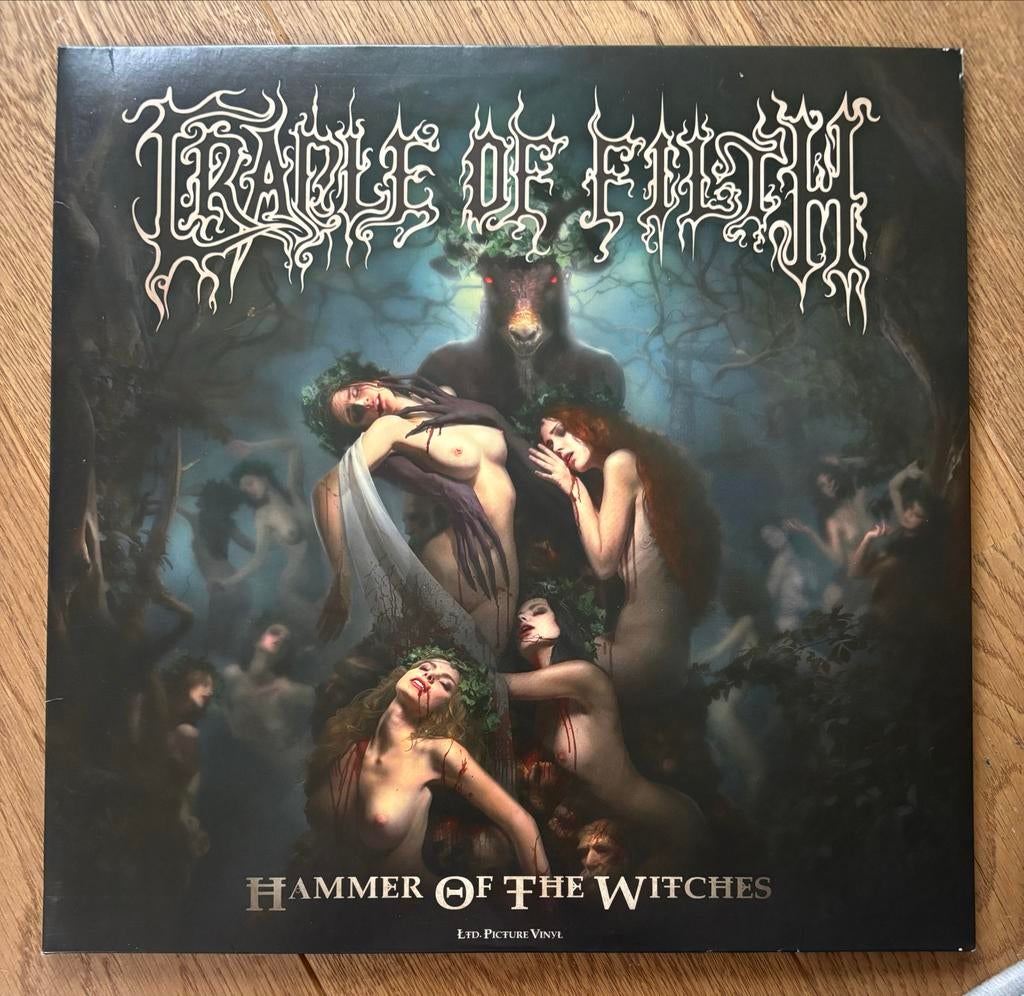 Cradle of Filth - Hammer of the Witches (picture discs), Cd's en Dvd's, Ophalen of Verzenden, Zo goed als nieuw