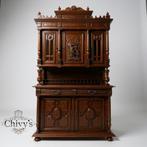Henri II antieke buffetkast uit 1880 in mooie staat., Antiek en Kunst, Antiek | Meubels | Kasten, Ophalen of Verzenden