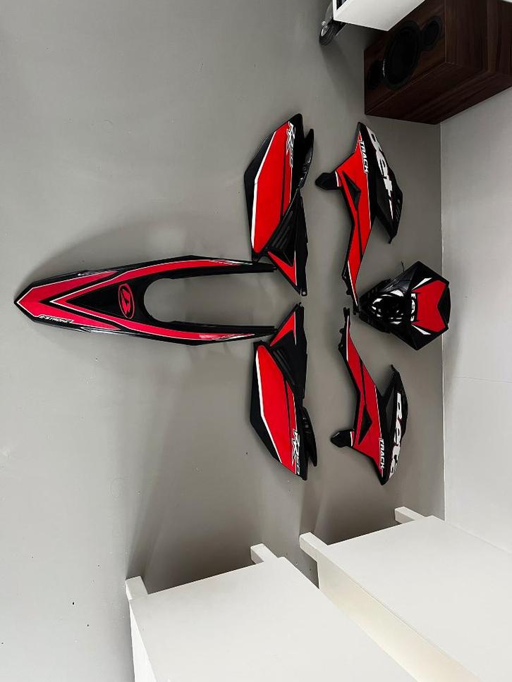 Beta rr 50 track kappen set, Fietsen en Brommers, Brommers | Crossbrommers, Zo goed als nieuw, Overige merken, Ophalen of Verzenden