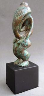 Sepik Figuur Vogelman Birdman Nieuw Guinea Papoea Volk Stam, Ophalen of Verzenden, Brons