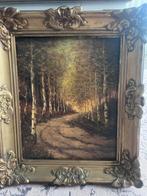 Schilderij olieverf op doek, Antiek en Kunst, Ophalen