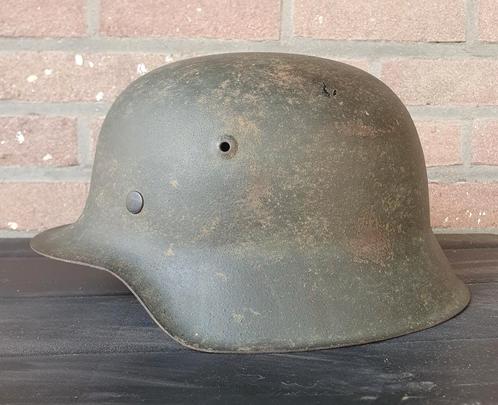 Duitse helm, Verzamelen, Militaria | Tweede Wereldoorlog, Helm of Baret, Duitsland, Ophalen of Verzenden