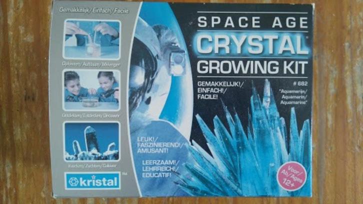Crystal growing kit, (groei kristallen) leerzaam en creatief, Hobby en Vrije tijd, Knutselen, Nieuw, Materiaal, Ophalen of Verzenden