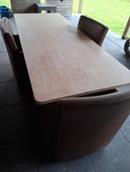 Natuur stenen eettafel, Huis en Inrichting, Ophalen, Gebruikt