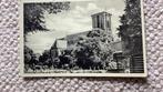Ansichtkaart Elburg NH Kerk en Plantsoen 1945. 924, Ophalen of Verzenden, 1940 tot 1960, Gelopen, Gelderland