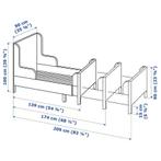 IKEA kinder bed, Ophalen, 85 tot 100 cm, Gebruikt, Matras