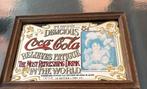 Vintage Coca Cola Spiegel, Antiek en Kunst, Kunst | Etsen en Gravures, Ophalen of Verzenden