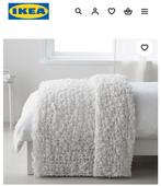 Ikea plaid wit 130x170, Huis en Inrichting, Woonaccessoires | Plaids en Woondekens, Ophalen of Verzenden, Zo goed als nieuw