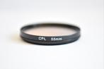 CPL polarisatie filter 55mm - met warme toon, Overige merken, Polarisatiefilter, Ophalen of Verzenden, Zo goed als nieuw