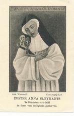 Devotieprentje van Zuster Anna Cleynants * Binderen, Ophalen of Verzenden, Zo goed als nieuw, Kaart of Prent, Christendom | Katholiek