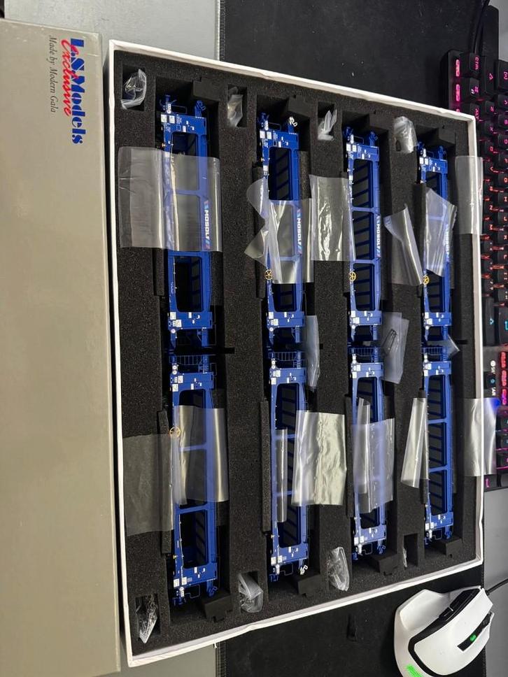 *UNIEK* LS Models LAAERS Autotransport Mosolf DB NS 36001 H0, Hobby en Vrije tijd, Modeltreinen | H0, Nieuw, Wagon, Gelijkstroom of Wisselstroom