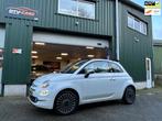 Fiat 500C 1.2 Mirror Cabrio Automaat, Auto's, Gebruikt, 4 cilinders, 4 stoelen, Leder en Stof